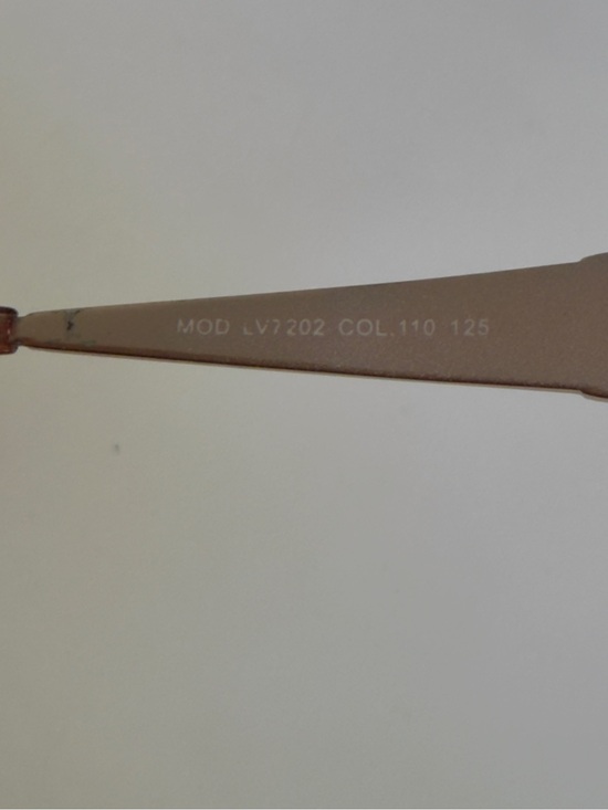 Louis Vuitton Rimless Pink Shield Sunglasses